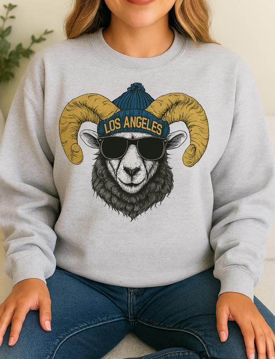Los Angeles Team Sweatshirt, Mascot Sweatshirt