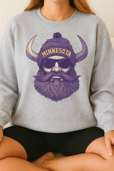 Minnesota Team Sweatshirt, Mascot Sweatshirt