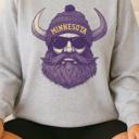  Minnesota Team Sweatshirt, Mascot Sweatshirt