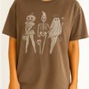  Halloween Ladies Oversized Graphic Tee, Comfort Color, Vintage Shirt