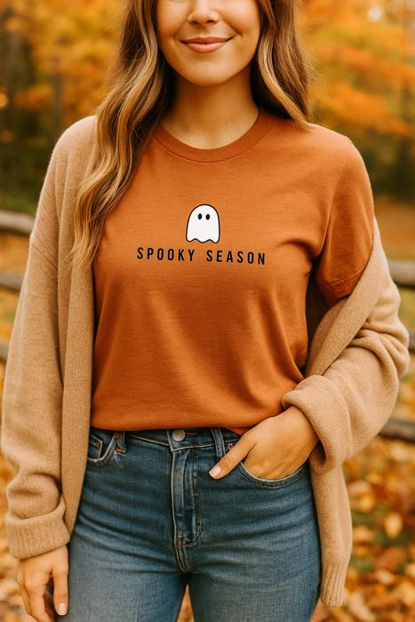 Spooky Season Graphic Tee, Halloween Shirt