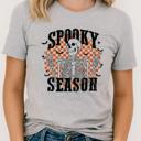  Skeleton Spooky Season Graphic Tee, Halloween Shirt