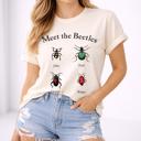  Meet The Beetles Graphic Tee, Band Tee, Humor Shirt, Bella Canvas