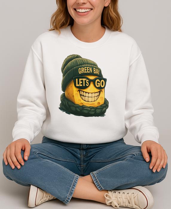 Green Bay Team Sweatshirt, Mascot Sweatshirt