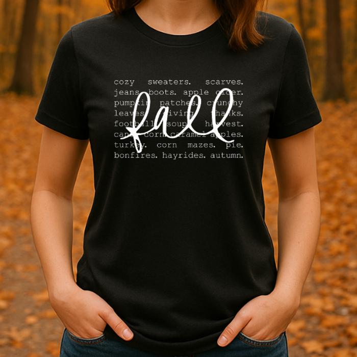 Fall Graphic Tee, Autumn Shirt, Fall Shirt