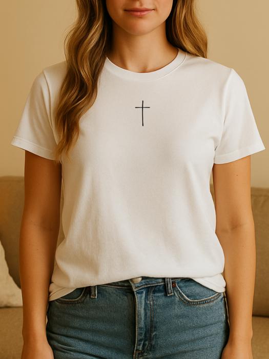Jesus Has My Back Graphic Tee, Bella Canvas