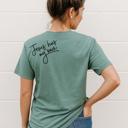  Jesus Has My Back Graphic Tee, Bella Canvas