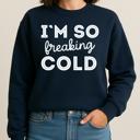  Freaking Cold Sweatshirt