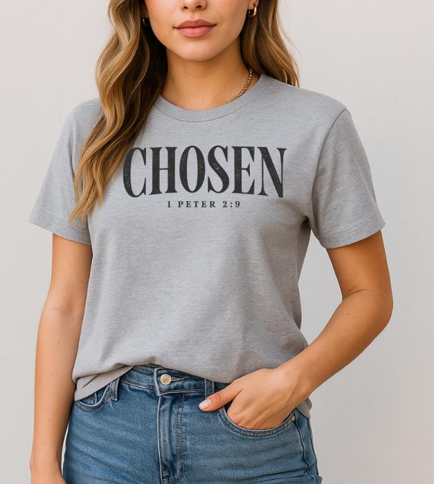 Chosen Graphic Tee, Bella Canvas Shirt