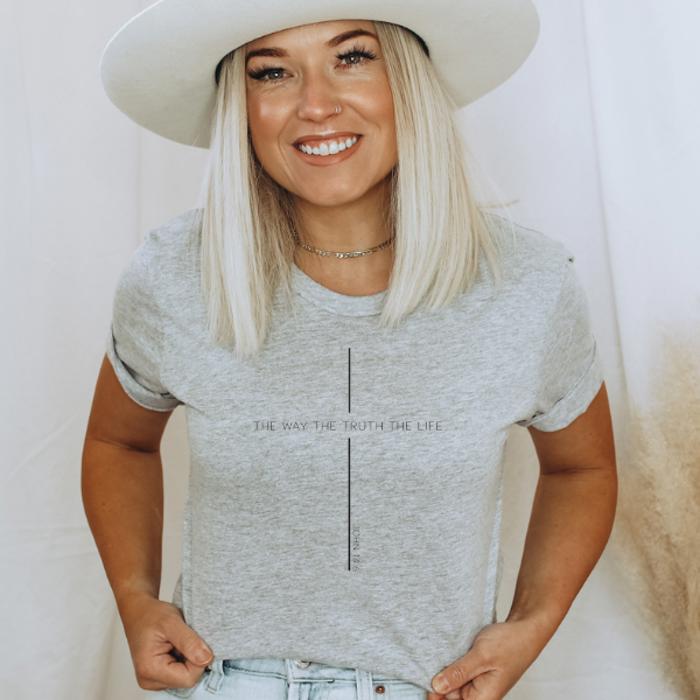 The Way The Truth The Life Graphic Tee, Unisex Tee