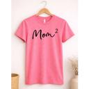  Mom Of 2 Graphic Tee, Mom Tee, Mother's Day Gift