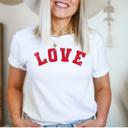  Love Graphic Tee, Valentines Shirt, Bella Canvas Tee