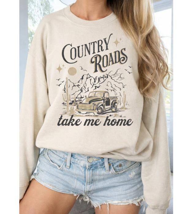 Country Roads Take Me Home Sweatshirt