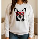  Chihuahua Love Graphic Sweatshirt 