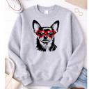  Chihuahua Love Graphic Sweatshirt 