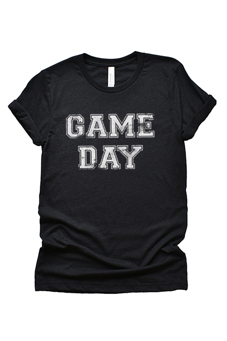 Game Day Varsity Print Graphic Tee, Sports Shirt, Bella Canvas