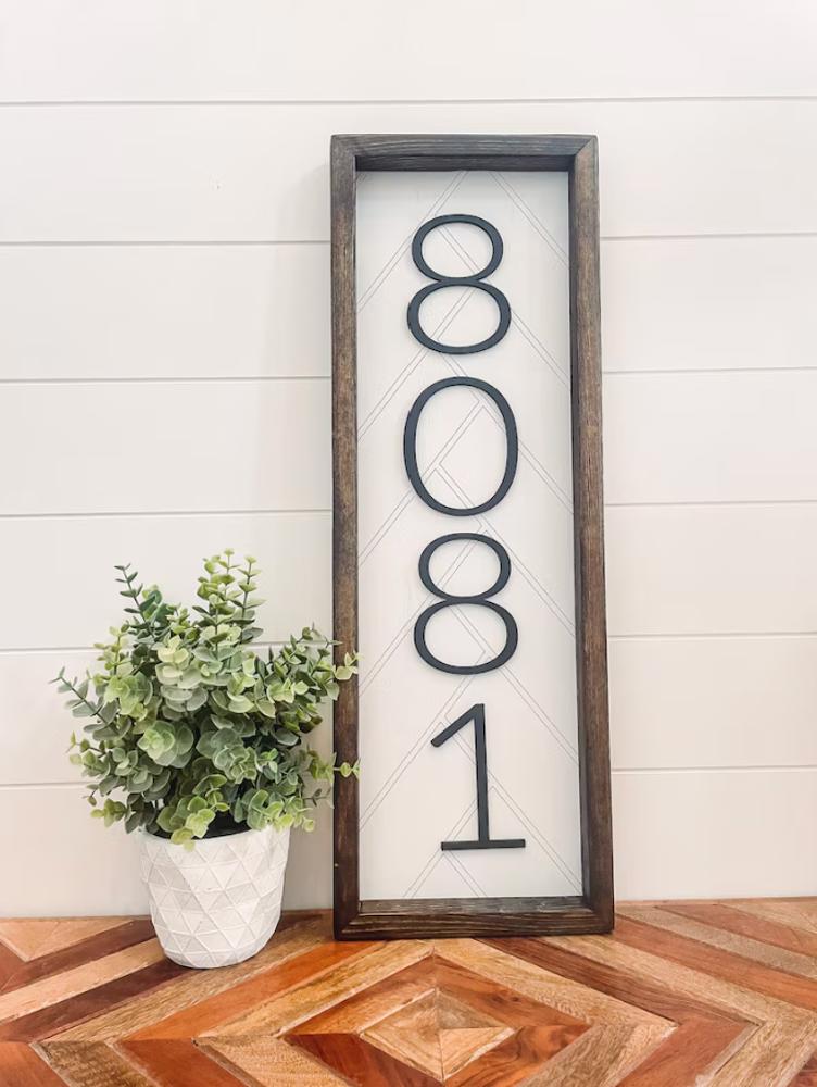 Address Sign, 3D Address Sign, Housewarming Present, Wooden Address Sign, C, 3D Address Sign, Housewarming Present, Wooden Address Sign, Closing Gift, First Time Home, New Home Gift, House Number Sign