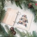  Christmas Card Keeper, Cards of Christmas Past, Personalized Christmas Card Holder, Card Display Storage, Card Album, Christmas Card Storage