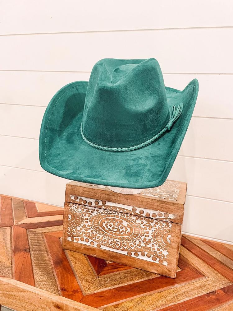 Vegan Suede Cowboy Hat Blank, Blank Hat for Burning, Hat Pyrography, Burned Hat Blank, Rancher Hat, Fedora Hat, Wide Brim Hat, Cowboy Hat