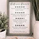  Bathroom Reviews Wooden Sign, Bathroom Decor, Rustic Farmhouse Wooden Sign, Bathroom Word Search, Funny Bathroom Signs, Housewarming Present