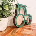  Tractor Piggy Bank, Tractor Coin Bank, Farm Theme Gift, Farm Themed Gift, Farm Birthday Present, personalized piggy bank, farmhouse nursery