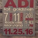  Baby Stats Wood Sign, Birth Announcement Sign, Baby Wooden Sign, Birth Sign, Baby Birth Wooden Sign, Baby Gift, Baptism Gift,