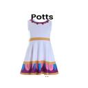 Potts 4 Princess Character Dresses Play Dress Costume Kids Dresses Dress Up Pretend Play