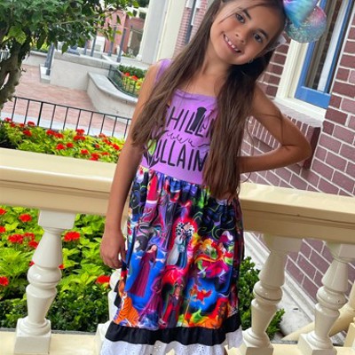 Theme Park Dress | Halloween Dress | Villain Dress | Character Dress | Graphic Dress