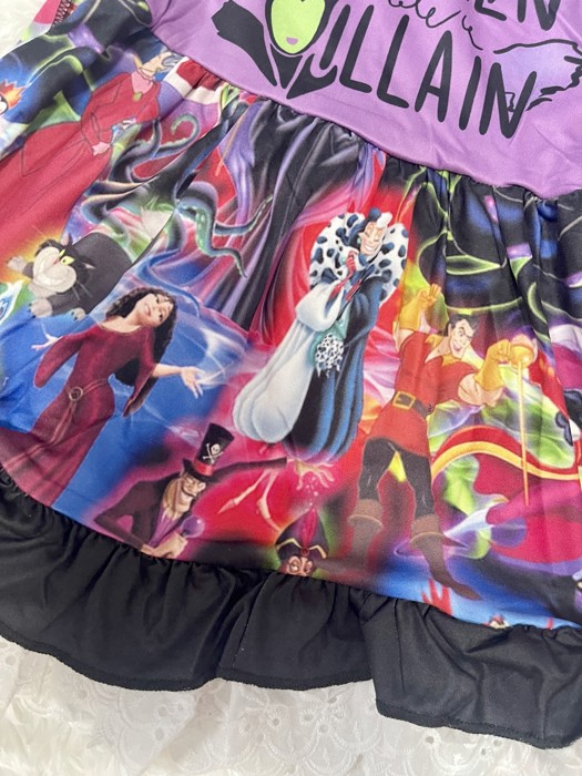 Theme Park Dress | Halloween Dress | Villain Dress | Character Dress | Graphic Dress