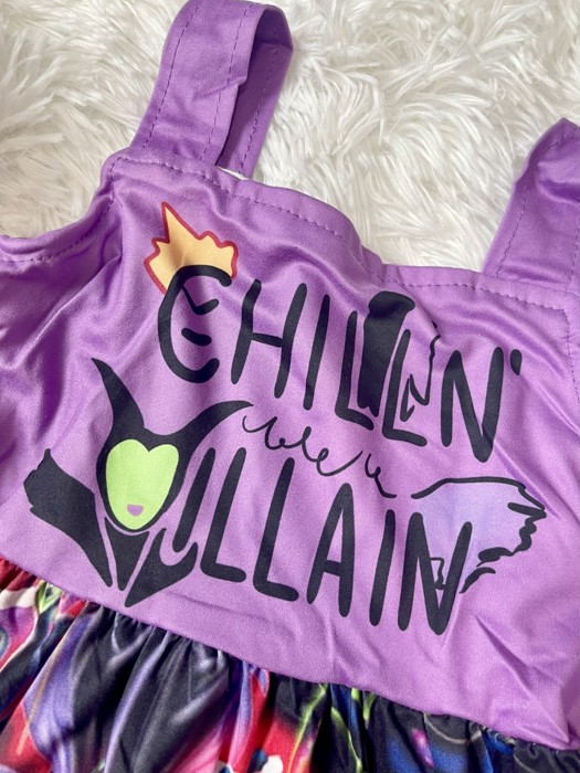 Theme Park Dress | Halloween Dress | Villain Dress | Character Dress | Graphic Dress