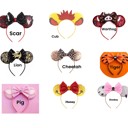  Character Ears Headband Mouse Ears Dress Up Character Ears