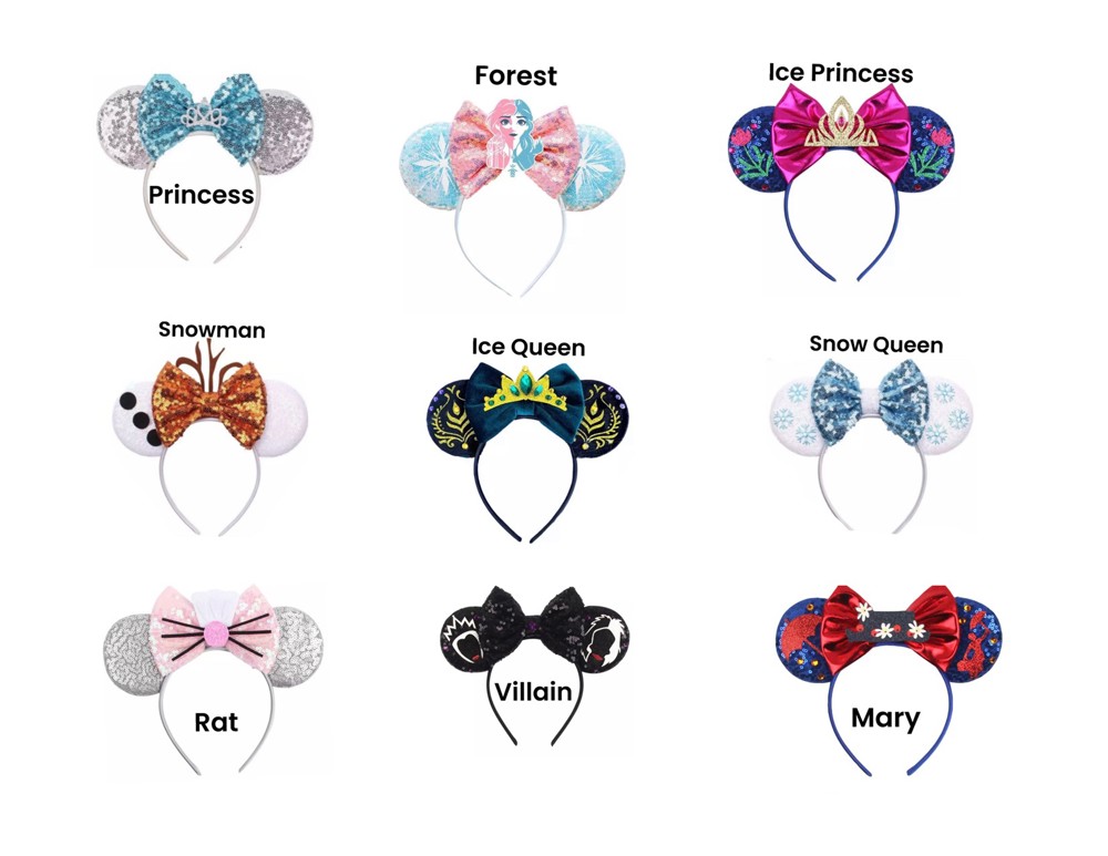 Character Ears Headband Mouse Ears Dress Up Character Ears