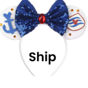 Ship Character Ears Headband Mouse Ears Dress Up Character Ears