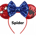 Spider Character Ears Headband Mouse Ears Dress Up Character Ears