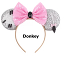 Donkey Character Ears Headband Mouse Ears Dress Up Character Ears