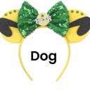 Dog Character Ears Headband Mouse Ears Dress Up Character Ears