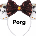 Porg Character Ears Headband Mouse Ears Dress Up Character Ears