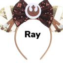 Ray Character Ears Headband Mouse Ears Dress Up Character Ears