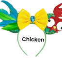 Chicken Character Ears Headband Mouse Ears Dress Up Character Ears