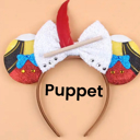 Puppet Character Ears Headband Mouse Ears Dress Up Character Ears