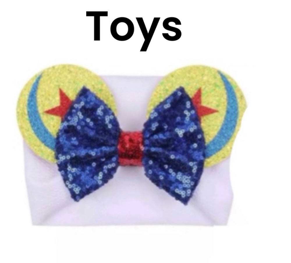 Character Ear Infant Wrap Headband Ears Mouse Ears 