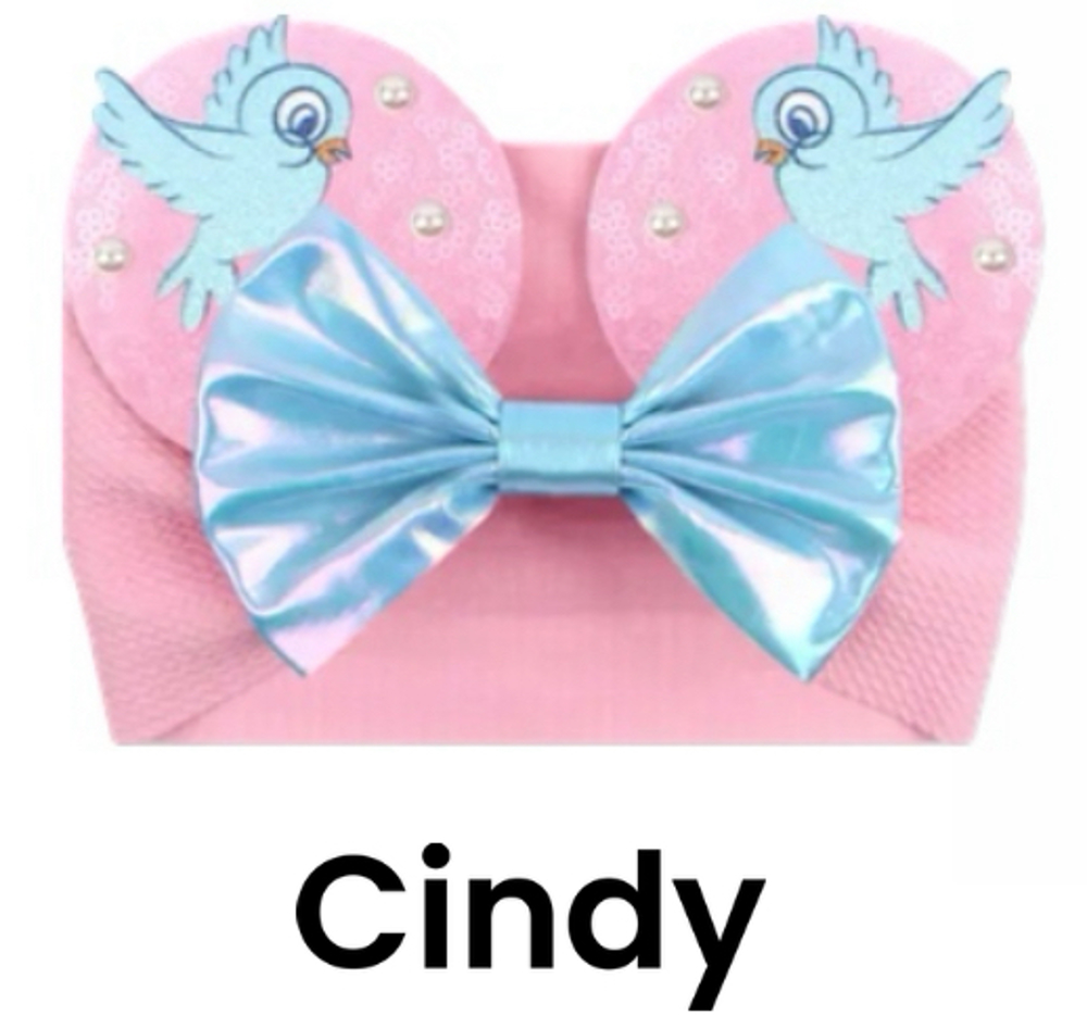 Character Ear Infant Wrap Headband Ears Mouse Ears 