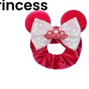  Character Ear Scrunchie Mouse Ears 