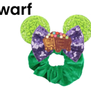  Character Ear Scrunchie Mouse Ears 