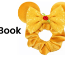 Book Character Ear Scrunchie Mouse Ears 