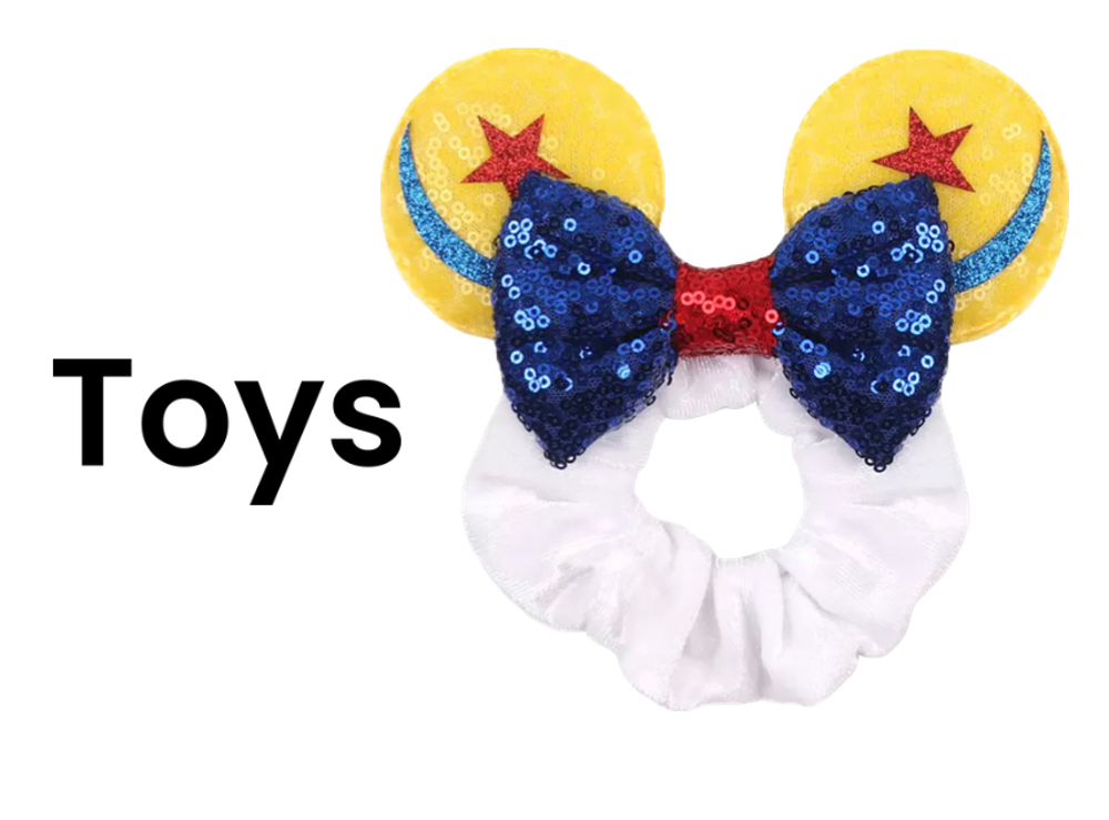 Character Ear Scrunchie Mouse Ears 