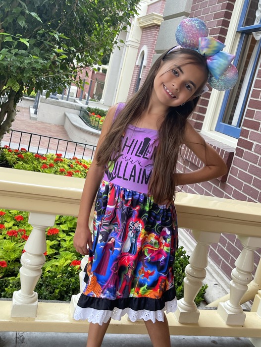 Theme Park Dress | Halloween Dress | Villain Dress | Character Dress | Graphic Dress