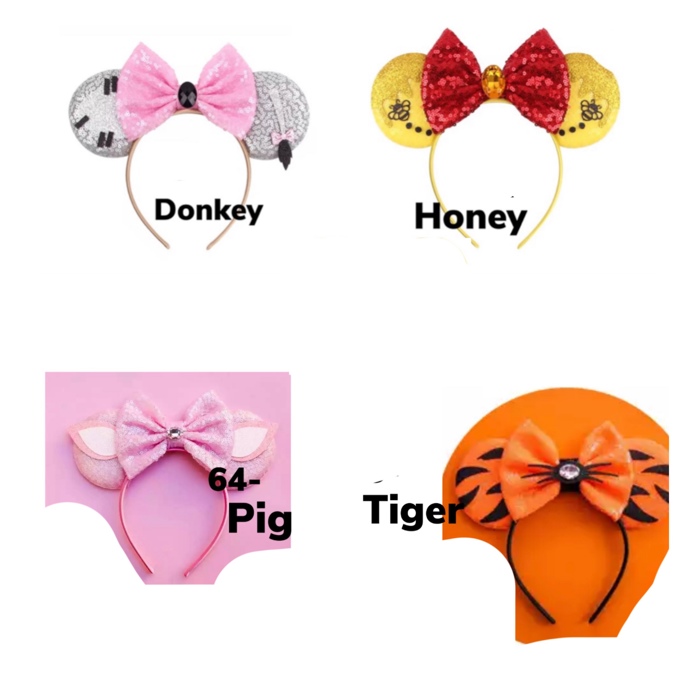 Mouse Ears | Multiple Styles | Theme Park Merch | Character Ears Headband | Mouse Ears Dress Up Theme Park Accessories
