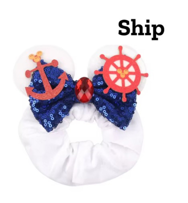 Mouse Ears | Multiple Styles | Theme Park Merch | Character Ears | Scrunchies | Mouse Ears | Theme Park Ears