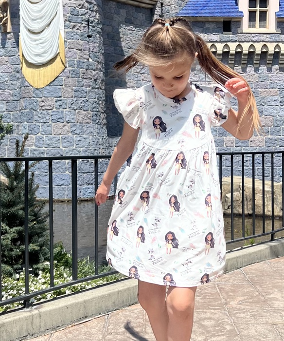 Character Theme Park Dress | Multiple Styles | Theme Park Merch | Princess | Graphic Dress Play Dress Soft Summer Dress Print Dress Princess Dress 